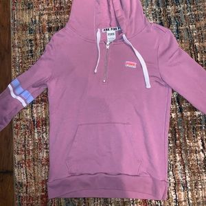 PINK BRAND - purple quarter zip